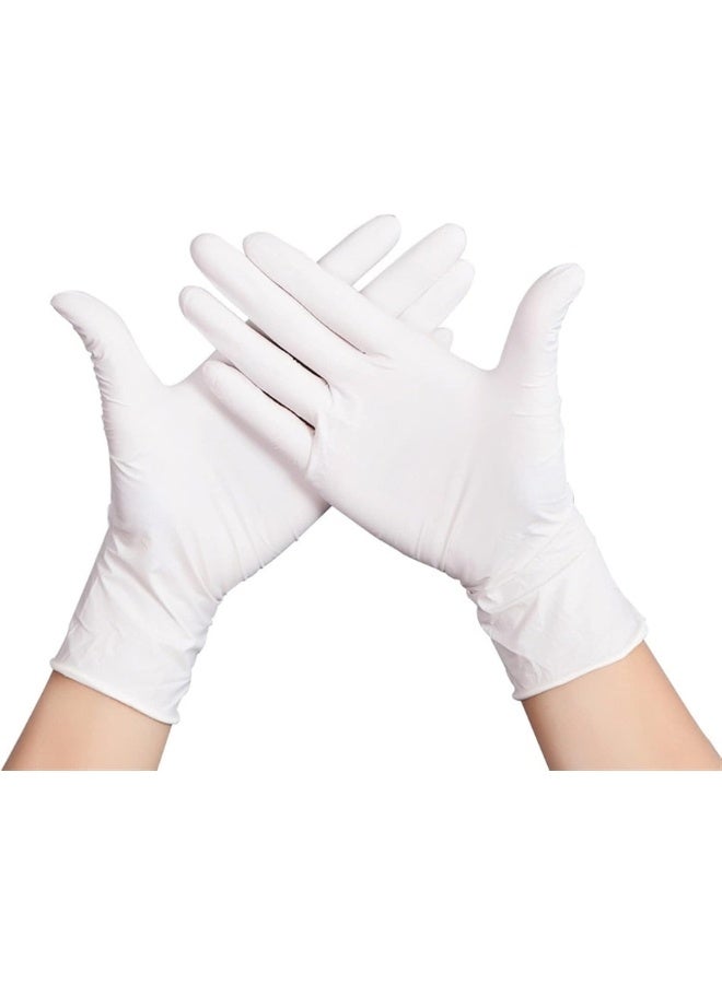 30pcs Nitrile Gloves for Kitchen and Bathroom – Non-Slip, Flexible, Durable, Antibacterial, Powder-Free and Odorless Gloves – Hypoallergenic, Touchscreen Friendly Hand Protection for Cooking, Cleaning - Image 1